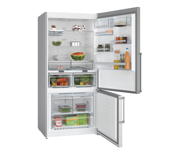 Bosch KGN86AIDR No Frost 186cm Srebrna 86cm Szerokości 631L - 1240987 - zdjęcie 2